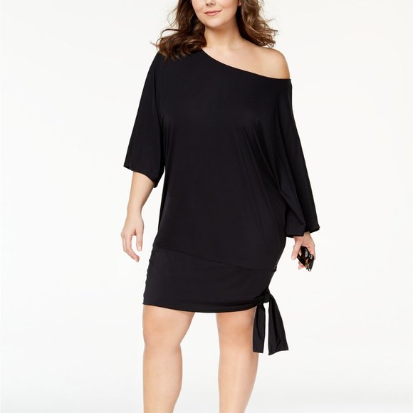 MICHAEL Michael Kors Other - MICHAEL Michael Kors Side Tie Cover Up Dress 1X